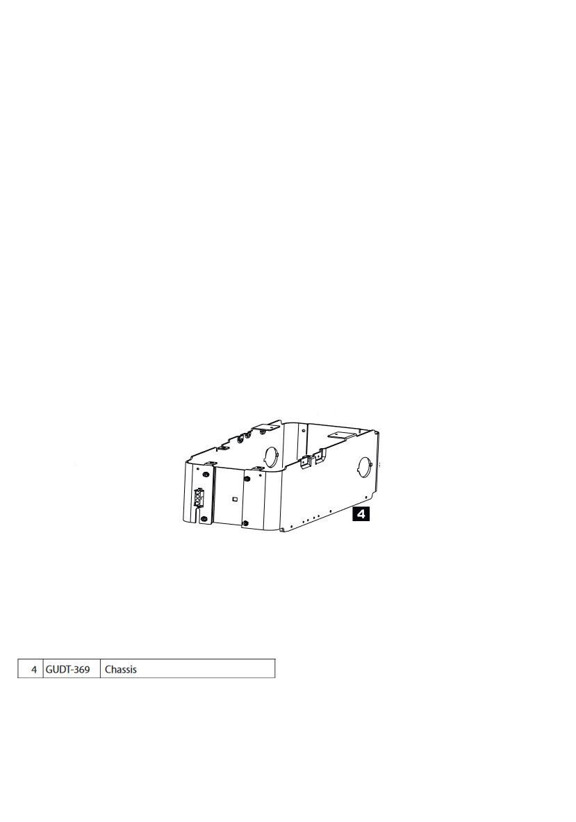 Guardian GUDT-369 Chassis for 928 Jackshaft Garage Opener