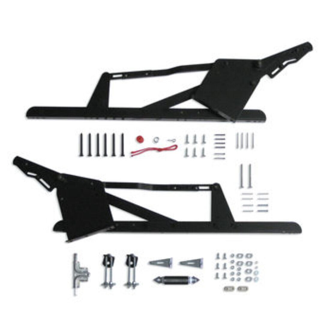 E900 Universal Hardware Kit for Single Panel One Piece Door 350LBS Adjust Spring