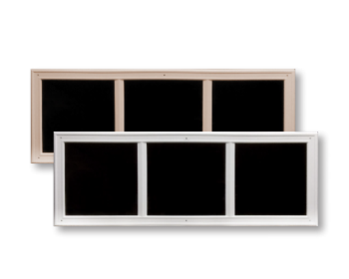 Heritage Series WHITE Decorative Window Overlay Accent Highly Reflective Panels