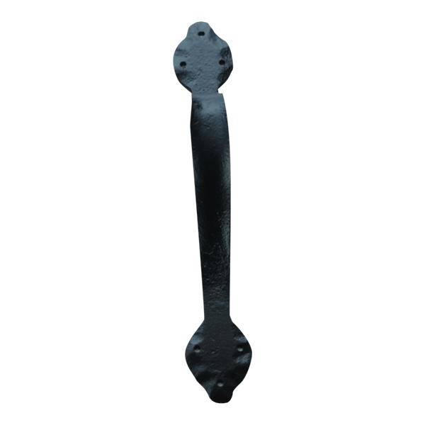 Decorative Cast Iron Handle Set 2 Pieces Indoor Outdoor Rust Resistant