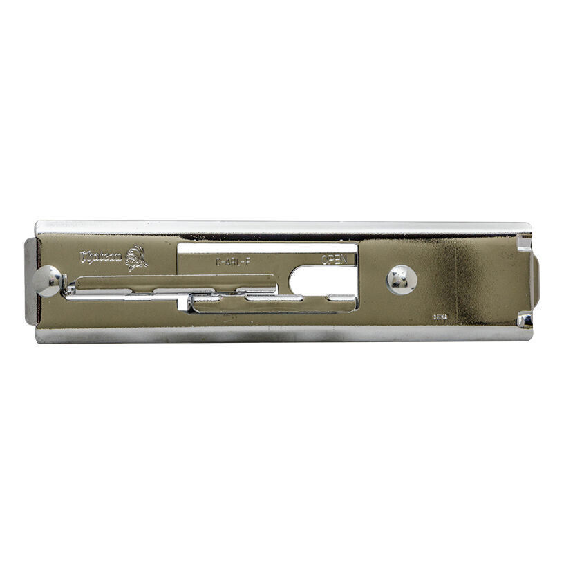Chateau C-ARL-F-CH Flush Door Gate Latch Mini Warehouse Roll Up Doors Chrome