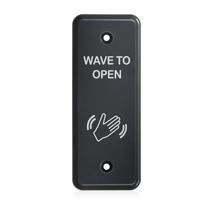 BEA 10MS31 Magic Switch® Hand Wave Motion Sensor Kit w/ Jamb Plate BLACK