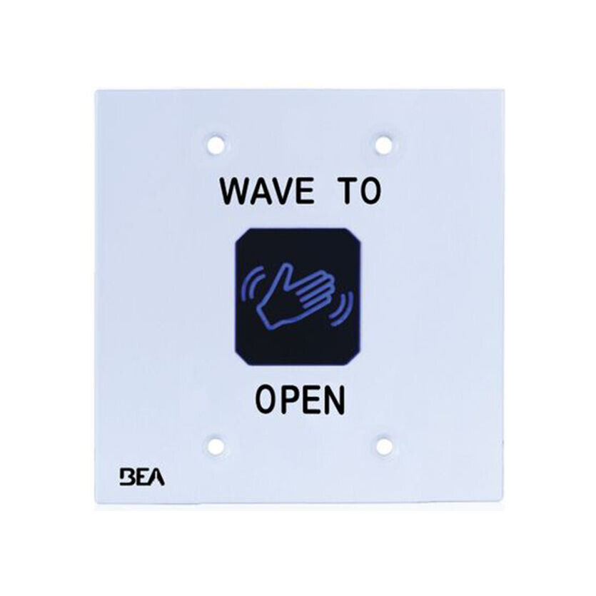 BEA 10MS11D Microwave Touchless Stainless Steel Double Gang Actuator Hand Wave