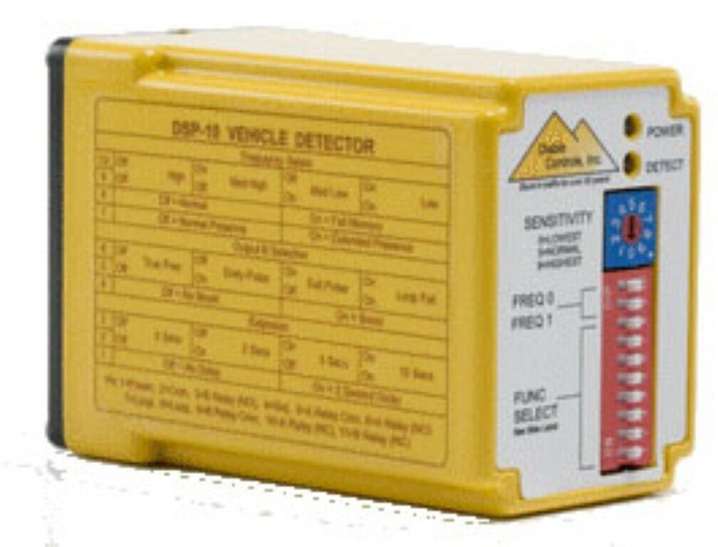 Diablo DSP-10-117 Vehicle Loop Detector 120 VAC 11 Pin Sensor Auto Tune