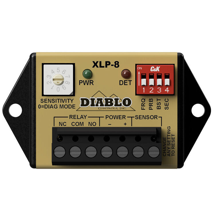 Diablo XLP-8 8-40V 100ft Extreme Low Power Vehicle Detector Inductive Loop Probe