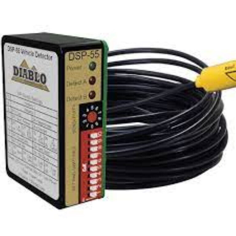 Diablo DSP-55 100ft Single Channel Pulse Probe Kit Vehicle Loop Detector