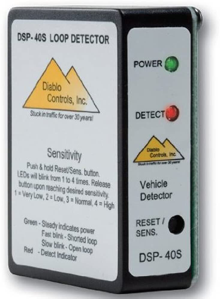 Diablo DSP-40S Low Voltage Plug-In Vehicle Loop Detector Parking Drive Through