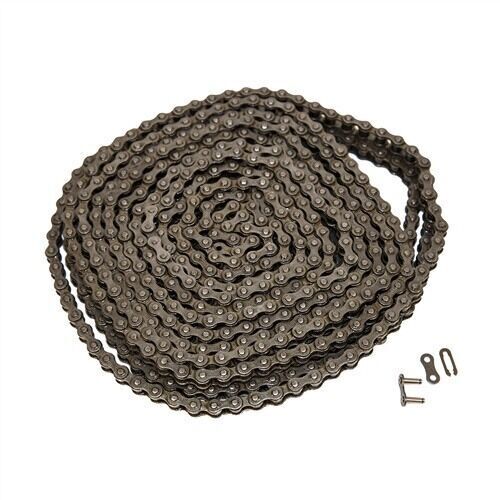 20ft #41 Nickel Plated Roller Chain with Master Link 1/2